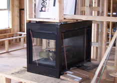 fireplace log